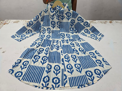 Women’s Premium Cotton 60/60 Sanganeri Print Shirt & Plazo Co-ord Set | Stylish 2-Piece Summer Outfit